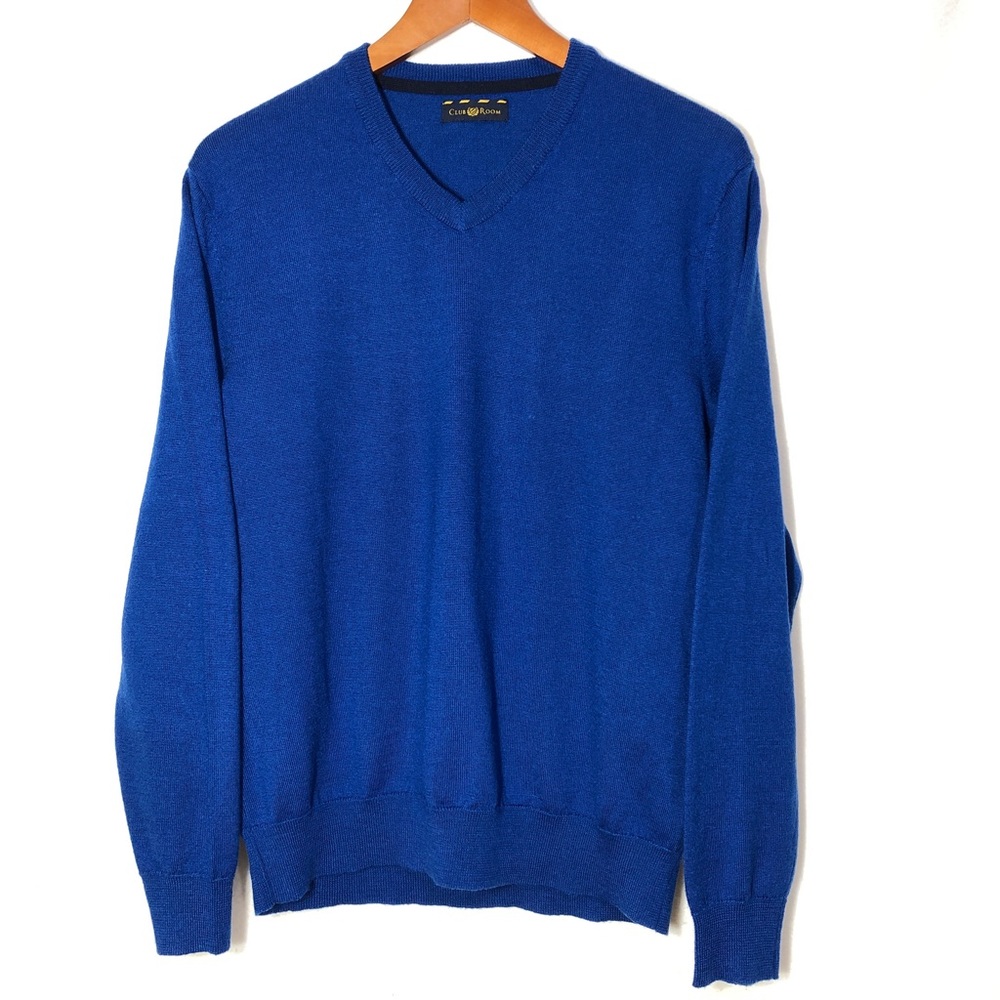 Club Room Mens Merino Wool Blend Sweater